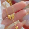 Bow with Heart Necklace product photo 3 | Glossy.pk Pakistan