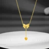Bow with Heart Necklace product photo 2 | Glossy.pk Pakistan