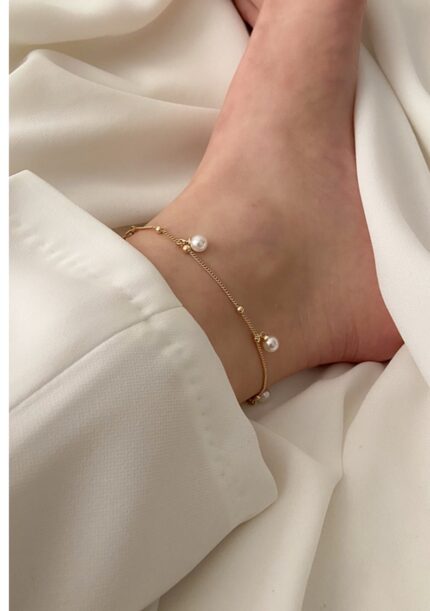 Pearl anklet