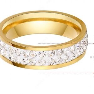 Stainless Steel Ring (Sizes 6, 7, 8)
