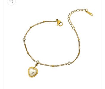 Heart Bracelet (Stainless Steel) product photo 3 | Glossy.pk Pakistan