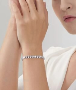Silver Tennis Bracelet — jewellery from Glossy.pk, Pakistan