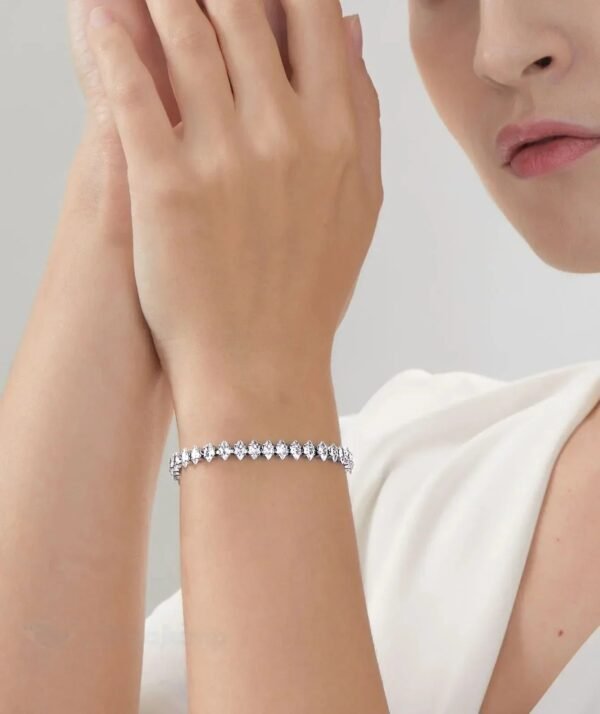 Silver Tennis Bracelet — jewellery from Glossy.pk, Pakistan
