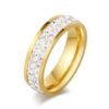 Stainless Steel Ring (Sizes 6, 7, 8) product photo 2 | Glossy.pk Pakistan