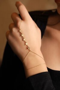 Star Hand Chain Anja — Stainless Steel product photo 2 | Glossy.pk Pakistan