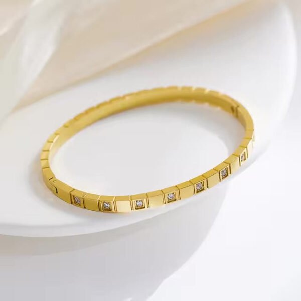 Minimalist White-Filled Bangle product photo 2 | Glossy.pk Pakistan