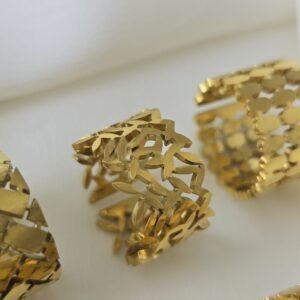 Leaf Adjustable Ring product photo 2 | Glossy.pk Pakistan