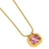 Diamond Stone Neckless anti-tarnish jewellery from Glossy.pk, Lahore