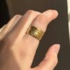 Leave Chucky Adjustable Ring product photo 2 | Glossy.pk Pakistan