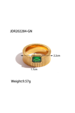 One stone green & white - Image 6