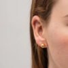 Stainless Steel Stud Earrings product photo 4 | Glossy.pk Pakistan