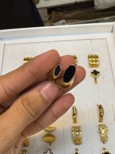 Choch Ring — Black & White (Adjustable) product photo 2 | Glossy.pk Pakistan
