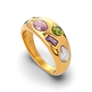 Multi stone ring