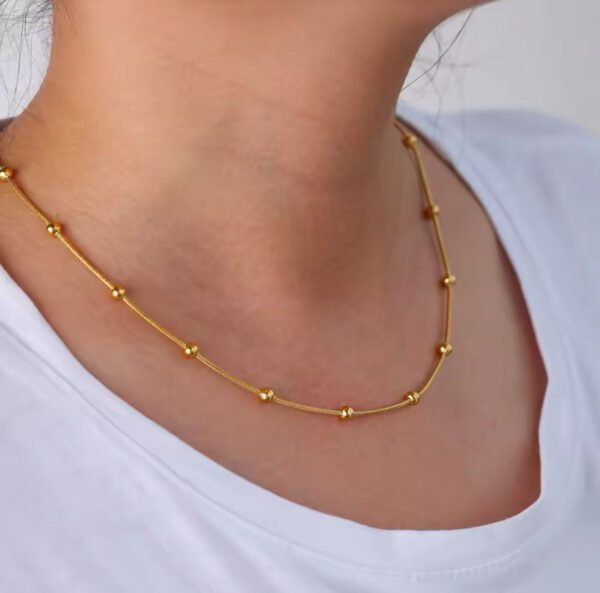 Balls Choker Necklace product photo 3 | Glossy.pk Pakistan