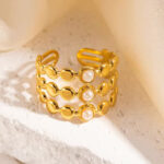 Turkish White Ring ( Adjustable) - Image 3