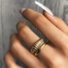 Chucky Adjustable Ring (Stainless Steel) product photo 3 | Glossy.pk Pakistan