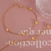 Heart combo bracelet & necklace anti-tarnish jewellery from Glossy.pk, Lahore