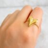 Heart ring anti-tarnish jewellery from Glossy.pk, Lahore