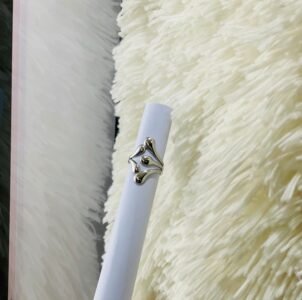 Adjustable Multi Layered Chunky Ring — Silver product photo 3 | Glossy.pk Pakistan