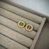 Gold-plated stainless-steel stud earrings product photo 2 | Glossy.pk Pakistan