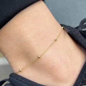 Minimalist Balls Anklet