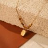 Bar Necklace — Stainless Steel Pendant product photo 3 | Glossy.pk Pakistan