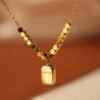 Bar Necklace — Stainless Steel Pendant product photo 4 | Glossy.pk Pakistan