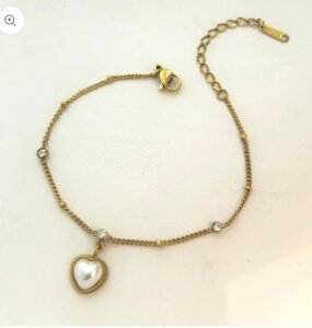 Heart Bracelet (Stainless Steel) product photo 4 | Glossy.pk Pakistan
