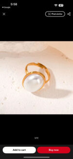 Pearl ring - Image 3