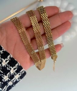 Mesh Bracelet & Necklace Set product photo 3 | Glossy.pk Pakistan