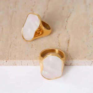Helen Ring — Pure Stainless Steel (Anti-Tarnish)