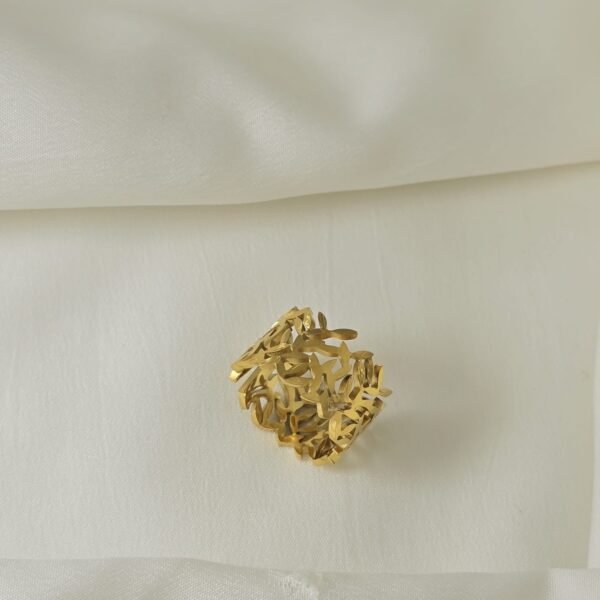 Leaf Adjustable Ring — jewellery from Glossy.pk, Pakistan
