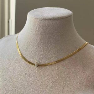 Badam Stone Necklace