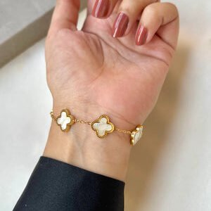 White Clover Bracelet