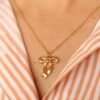 Chunky Bow Necklace product photo 3 | Glossy.pk Pakistan