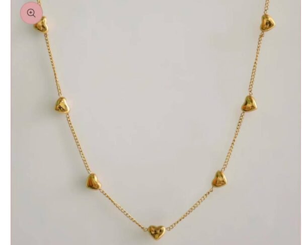 7 Heart Necklace — jewellery from Glossy.pk, Pakistan