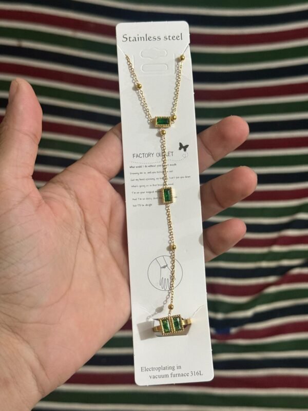 Green Ringlet — jewellery from Glossy.pk, Pakistan