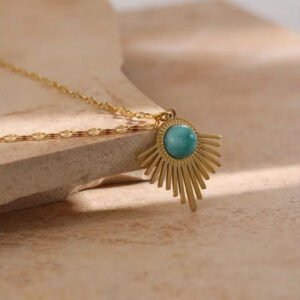 Natural Stone Necklace (Pendant Style)