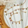 Multi-Stone Chunky Necklace product photo 4 | Glossy.pk Pakistan