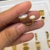 2 side black & white ring anti-tarnish jewellery from Glossy.pk, Lahore