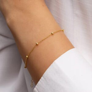 Multi-bead bracelet (stainless steel) product photo 2 | Glossy.pk Pakistan