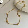 Heart combo bracelet & necklace anti-tarnish jewellery from Glossy.pk, Lahore