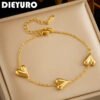 3 Heart Bracelet product photo 4 | Glossy.pk Pakistan