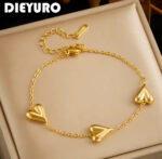 3 heart braclate - Image 4