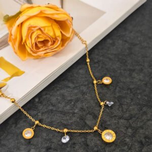 Charm Stone Bracelet (Designer-Inspired)