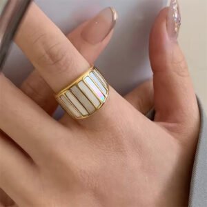 Abalone Shell Ring product photo 4 | Glossy.pk Pakistan