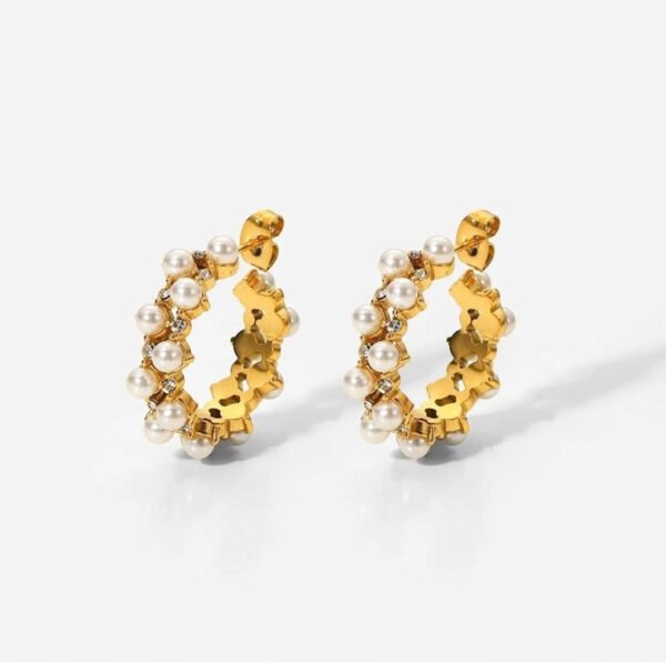 Aria Hoops — jewellery from Glossy.pk, Pakistan