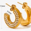 Glint Mini CZ Hoop — jewellery from Glossy.pk, Pakistan