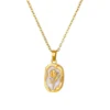 Flower Necklace — Waterproof Stainless Steel product photo 2 | Glossy.pk Pakistan