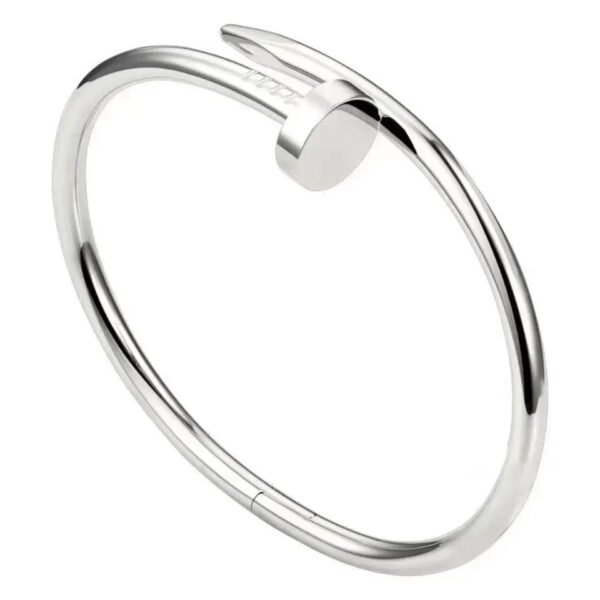 Silver Nail Bangle product photo 2 | Glossy.pk Pakistan